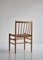 Chaises de Salle à Manger J80 en Chêne et Carton par Jørgen Bækmark, 1960s, Set de 6 13