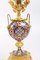 Louis XV Uhr aus vergoldeter Bronze & Cloisonné Emaille Uhr & Kerzenhalter, 3er Set 7