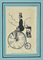 Bernard Bécan, bicicleta, dibujo original, principios del siglo XX, Imagen 1