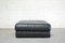 Vintage DS 76 Black Leather Ottoman or Daybed from De Sede 3