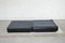 Vintage DS 76 Black Leather Ottoman or Daybed from De Sede 4