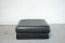 Vintage DS 76 Black Leather Pouf or Daybed from De Sede, Image 1