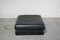 Vintage DS 76 Black Leather Pouf or Daybed from De Sede 2