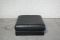 Vintage DS 76 Black Leather Pouf or Daybed from De Sede, Image 2