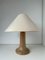 Vintage Scandinavian Oak Table Lamp, 1970s, Image 8
