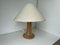 Vintage Scandinavian Oak Table Lamp, 1970s, Image 6