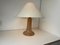 Vintage Scandinavian Oak Table Lamp, 1970s, Image 5