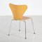 Sedia da scrivania modello 3107 di Arne Jacobsen per Fritz Hansen, Immagine 3