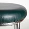 Leather & Metal Bar Stool, Image 9