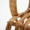 Bamboo & Rattan Lounge Chairs from Rohe Noordwolde, Set of 3 6