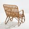 Bamboo & Rattan Lounge Chairs from Rohe Noordwolde, Set of 3 14