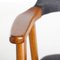 Vintage Teak & Fabric Armchair, Image 7