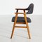 Vintage Teak & Fabric Armchair, Image 5