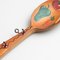 Spanish Traditional Hand-Painted Rustic Wood Spoon Artwork, 1970s 4