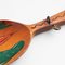 Spanish Traditional Hand-Painted Rustic Wood Spoon Artwork, 1970s 15