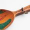 Spanish Traditional Hand-Painted Rustic Wood Spoon Artwork, 1970s, Image 15