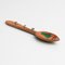 Spanish Traditional Hand-Painted Rustic Wood Spoon Artwork, 1970s 11
