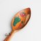 Spanish Traditional Hand-Painted Rustic Wood Spoon Artwork, 1970s, Image 6