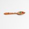 Spanish Traditional Hand-Painted Rustic Wood Spoon Artwork, 1970s, Image 3