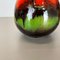 German Pottery Fat Lava Vases Multi-Color by Scheurich, 1970s, Set of 2, Image 10