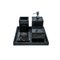 Squared Black Marquina Marble Tray 4