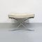 Mid-Century talian Barcelona Pouf by Mies Van Der Rohe for Knoll, 1970s 5