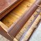 Antique Walnut Chest of Drawers With Three Drawers, 1900s 13