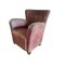 Art Deco Style Suede Chair 2