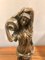Französische Bronzeskulptur einer Frau mit Krug, Frankreich, 1960er 8