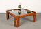 Mid-Century Italian Square Wood Coffee Table by Afra & Tobia Scarpa, 1960s 12