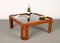 Mid-Century Italian Square Wood Coffee Table by Afra & Tobia Scarpa, 1960s, Image 12