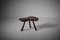 Free Form Live Edge Wooden Side Table, 1970s, Image 1