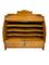 Dutch Oak Desk Letter Cabinet with Round Sliding Top, Image 5