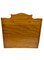 Dutch Oak Desk Letter Cabinet with Round Sliding Top, Image 7