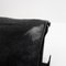Chaise longue LC4 de piel de oveja negra de Le Corbusier para Cassina, años 90, Imagen 9