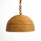 Suspension Lamp in Rattan, Italy, 1970s, Image 4