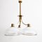 Suspension Lamp in Brass from Lamperti, Italy, 1960s 1