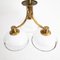 Suspension Lamp in Brass from Lamperti, Italy, 1960s 4