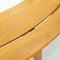 Mid-Century Curved Benches by Pierre Chapo, Set of 2 9