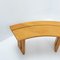 Mid-Century Curved Benches by Pierre Chapo, Set of 2 7