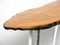 Regency Tree Slice Coffee Table with 3 Acrylic Glass Legs, 1970s 9