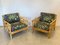 Bamboo & Wicker Armchairs, 1970s , Set of 2 2