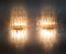 Brass and Murano Glass Sconces from La Murrina, Mid-20th Century, Set of 2 2