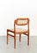 Chaises de Salon en Teck par Johannes Andersen pour Uldum, Set de 6 8