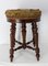 French Napoleon III Piano Stool in Walnut, Circa 1880, Image 6