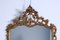 Barocke goldene Konsole mit großem Spiegel und Marmorplatte, 2er Set 22