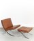 Barcelona Lounge Chair & Ottoman Model MR90 by Ludwig Mies Van Der Rohe for Knoll International, Set of 2, Image 20