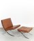 Fauteuil et Ottomane Barcelona Modèle MR90 par Ludwig Mies Van Der Rohe pour Knoll International, Set de 2 20