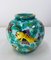 Mid-Century French Monaco Vase in Ceramic with Sea Decoration 1