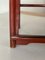 Chair in Ming Chinese style with High Backrest and Red Lacquer 12
